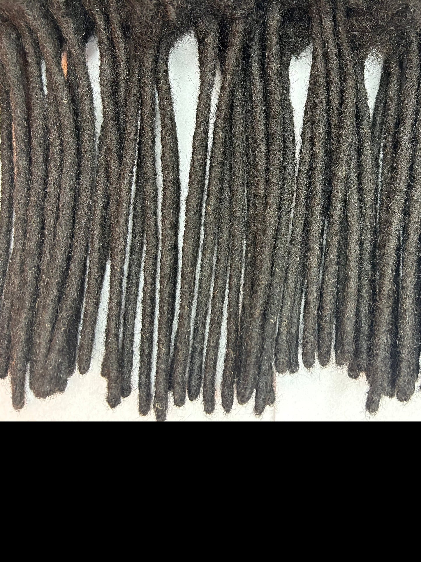 10 inch Human Hair Loc Extensions 0.4 size