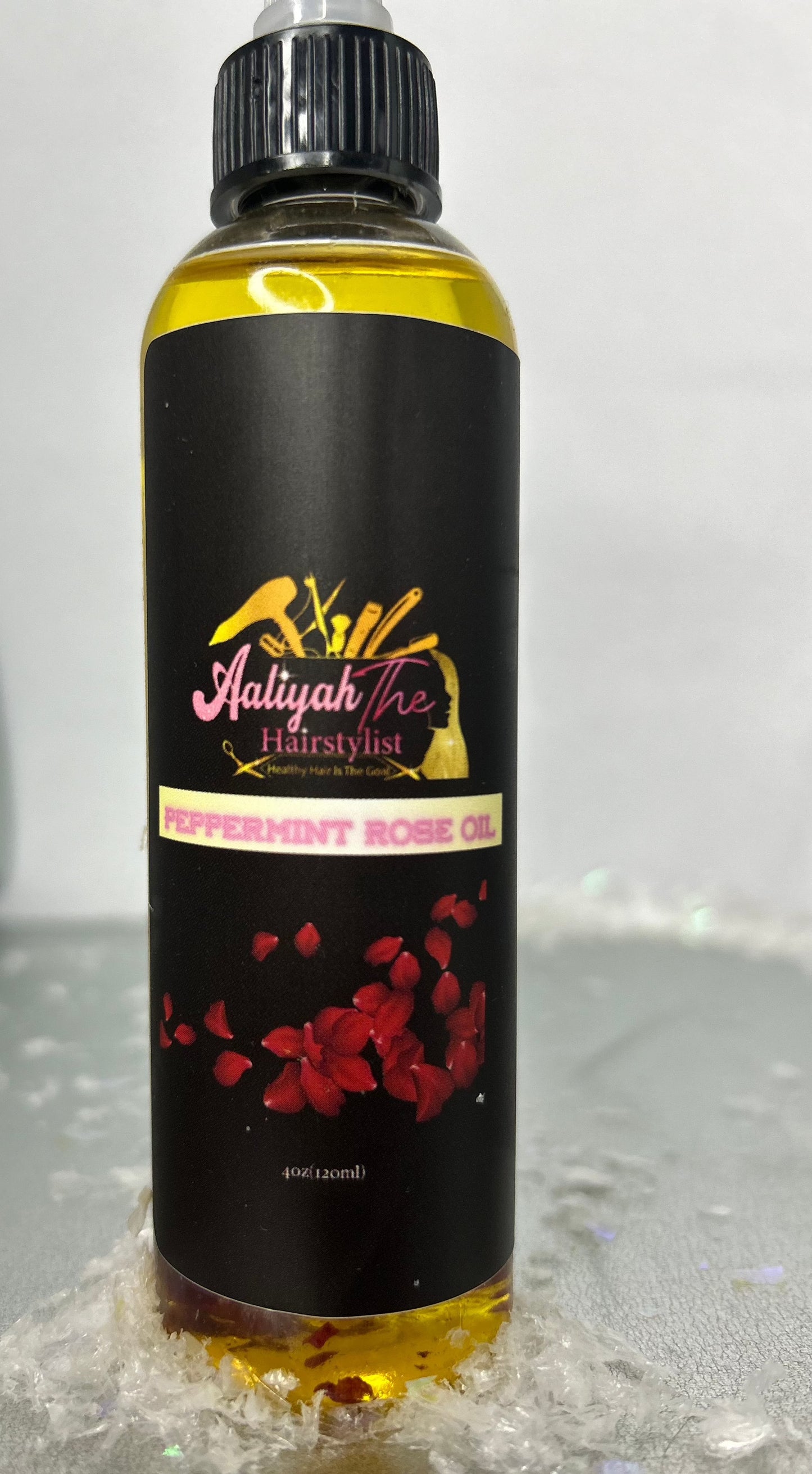 Peppermint Rose Hair Oil