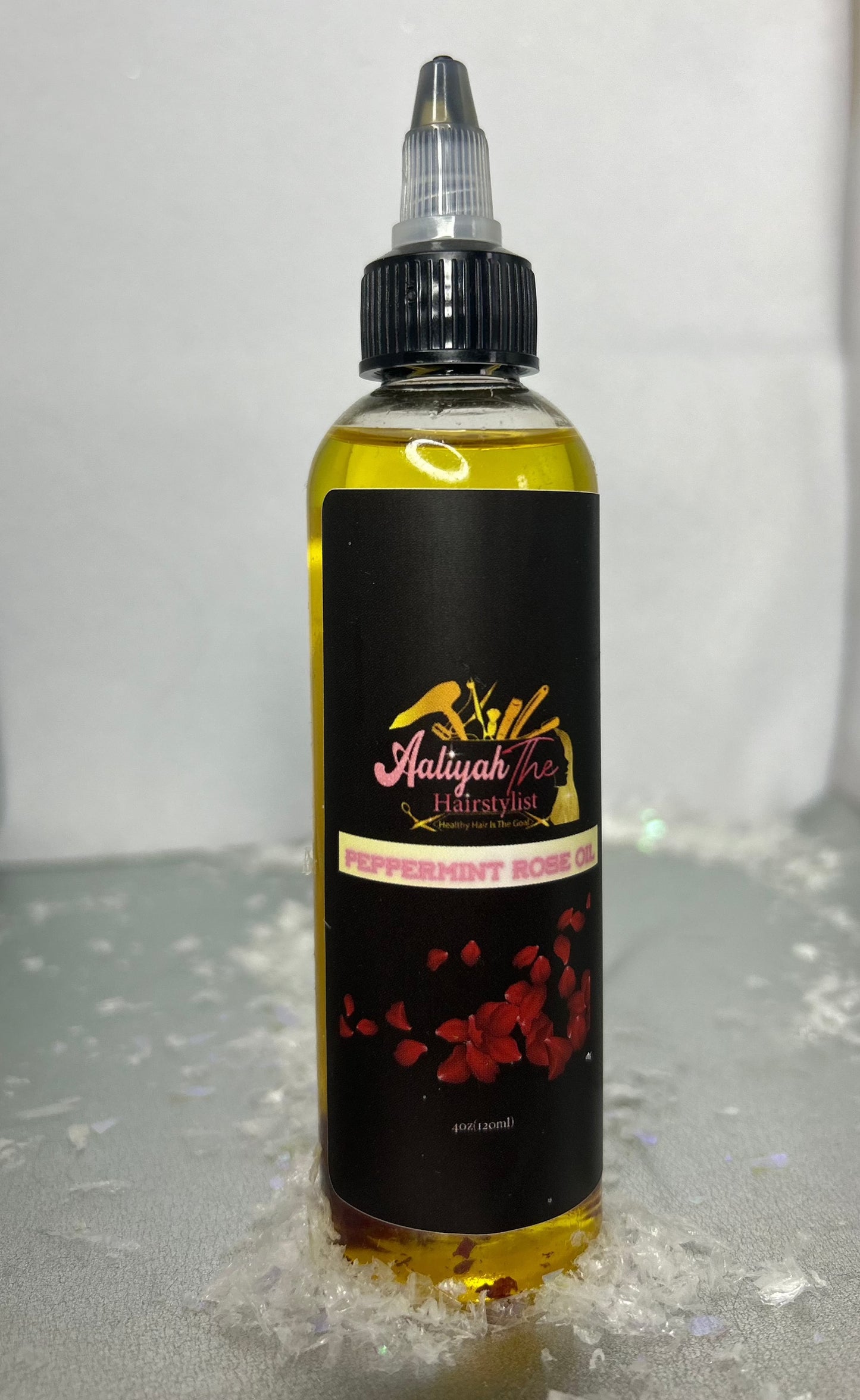 Peppermint Rose Hair Oil