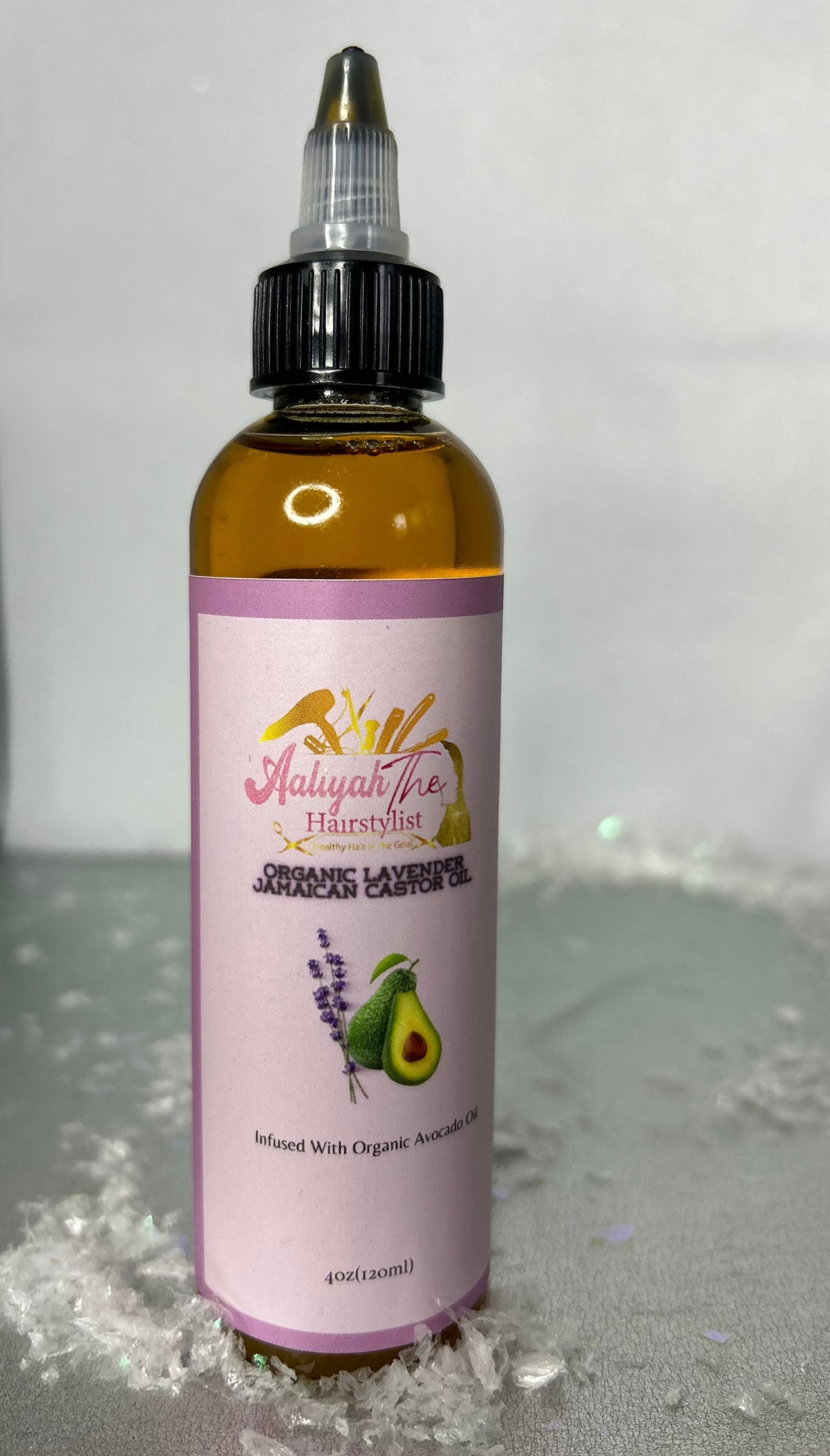 Organic Lavender Jamaican Castor Oil Infused with Avocado