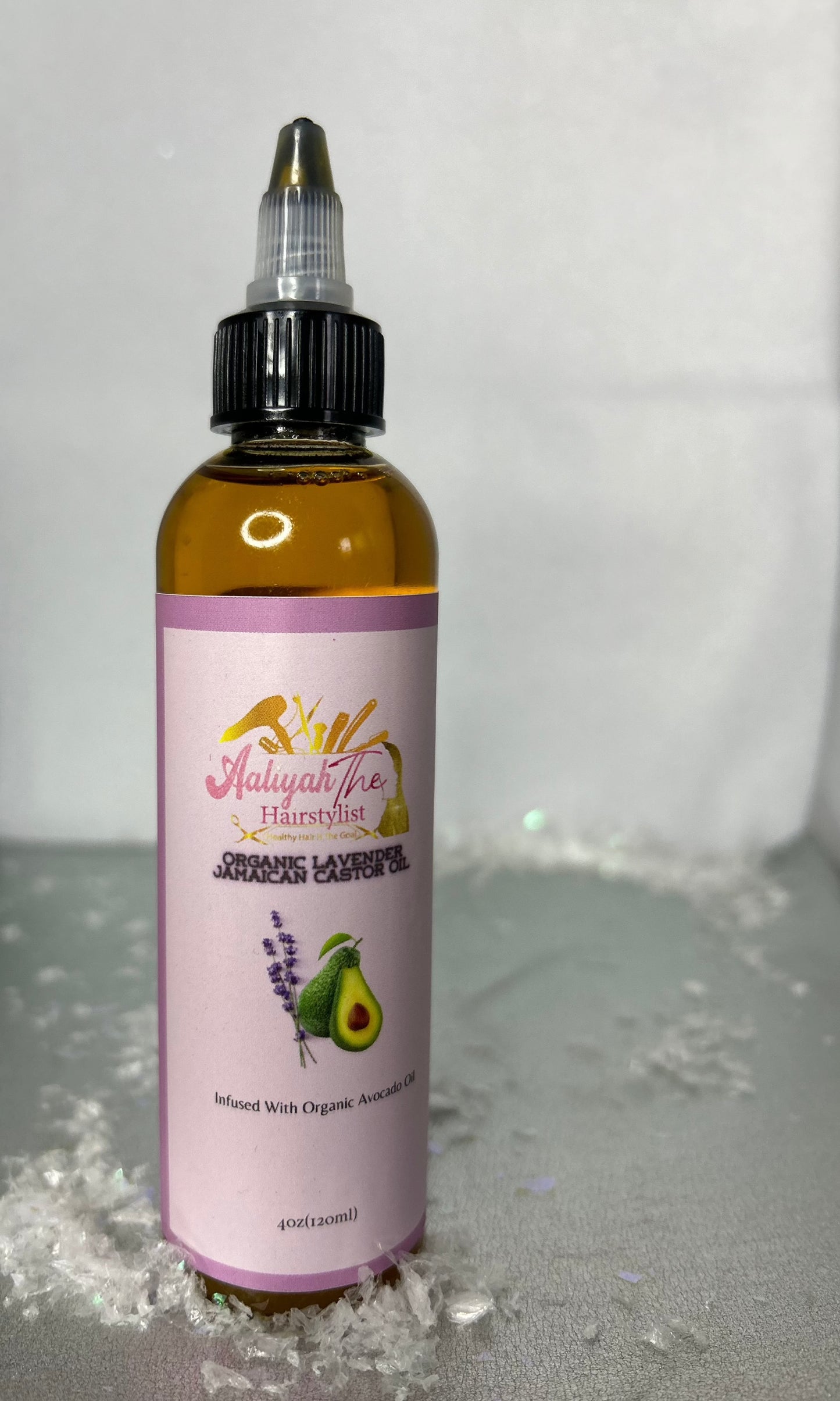 Organic Lavender Jamaican Castor Oil Infused with Avocado