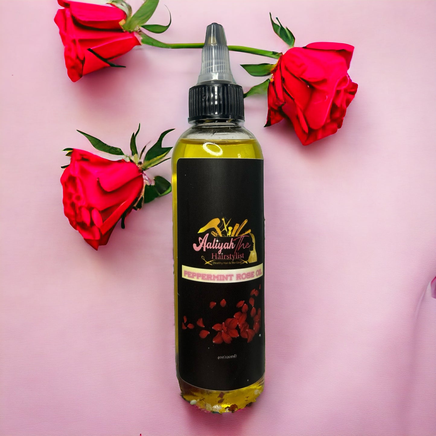 Peppermint Rose Hair Oil