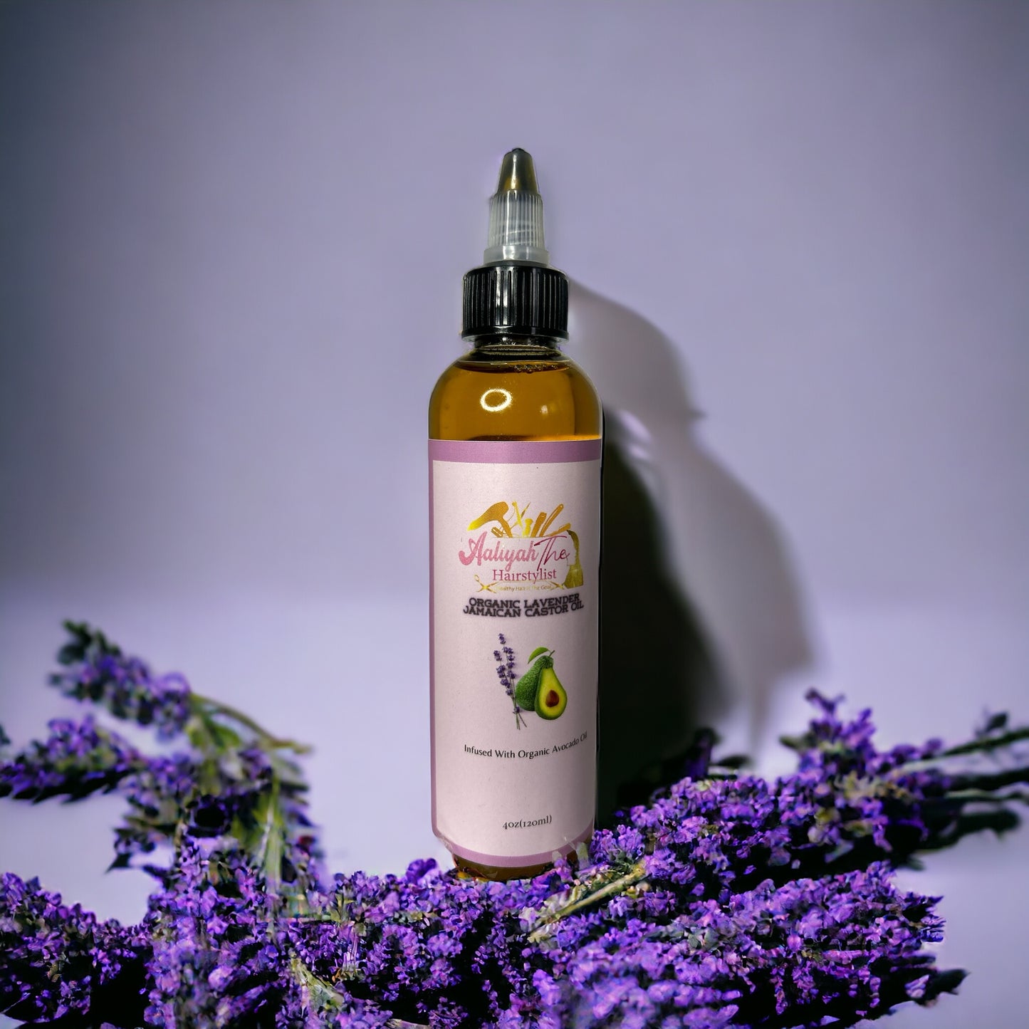 Organic Lavender Jamaican Castor Oil Infused with Avocado